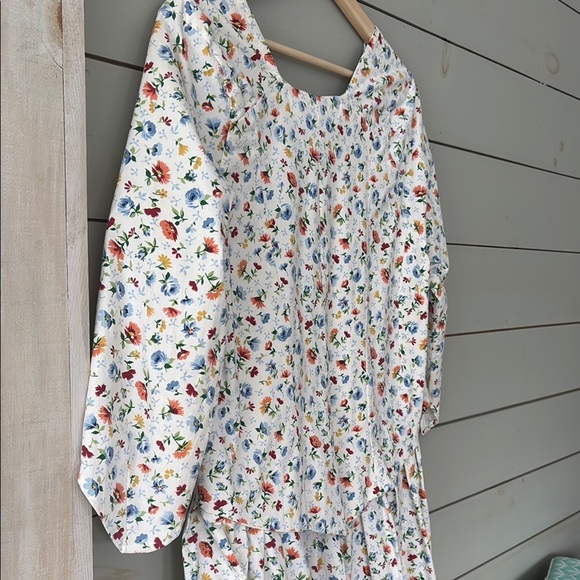 Hand Maid Floral High Low Blouse - Picture 5 of 8